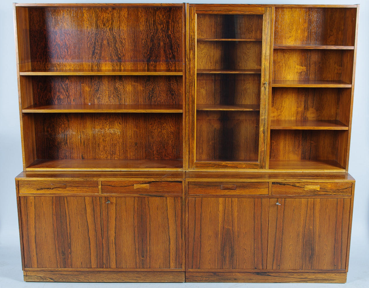 BOKHYLLA, jakaranda, 1960/70-tal.