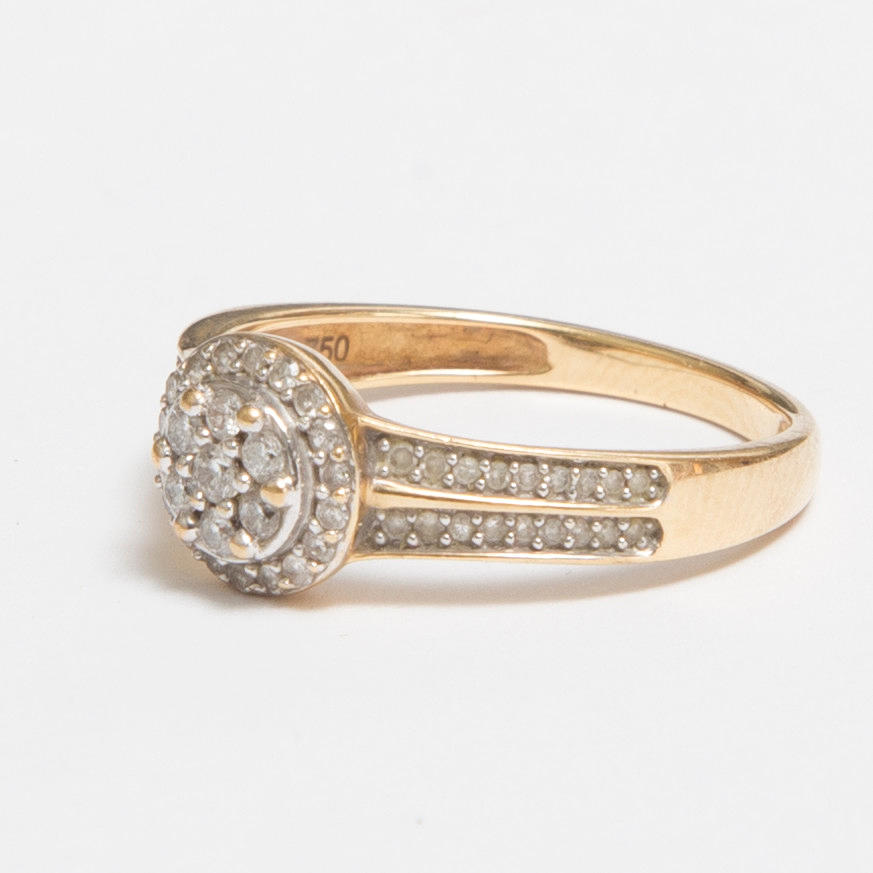 RING, 18K, 1900-tal.