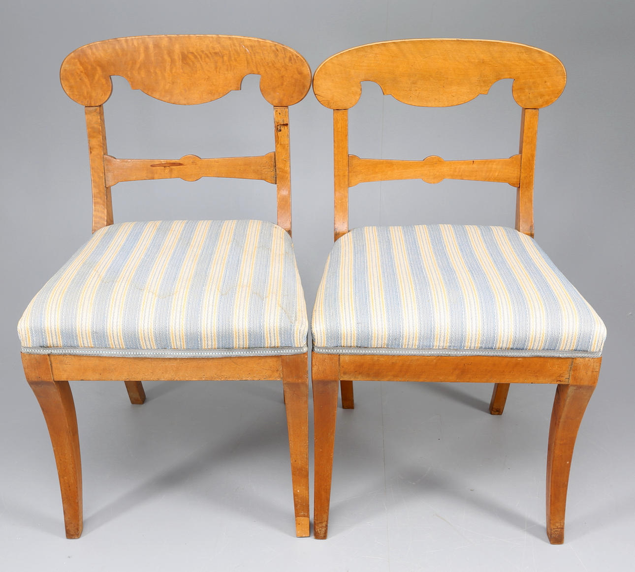 STOLAR, 1 par, Karl Johan omkring 1810.