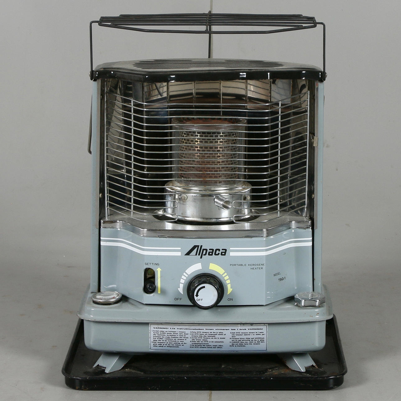 FOTOGENVÄRMARE, Alpaca , modell TSG-1.