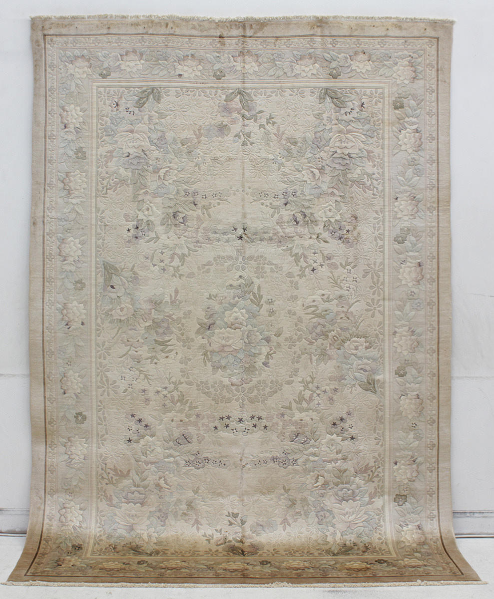 MATTA, Orientalisk, Kina, silke på silkesvarp, 270 x 180 cm.