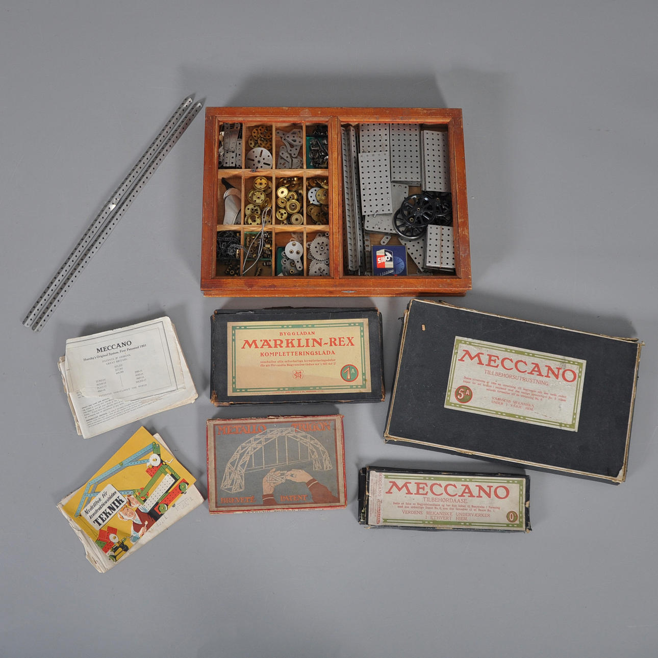 MÄRKLIN MECCANO Piezas de Lote Piezas complementarias.