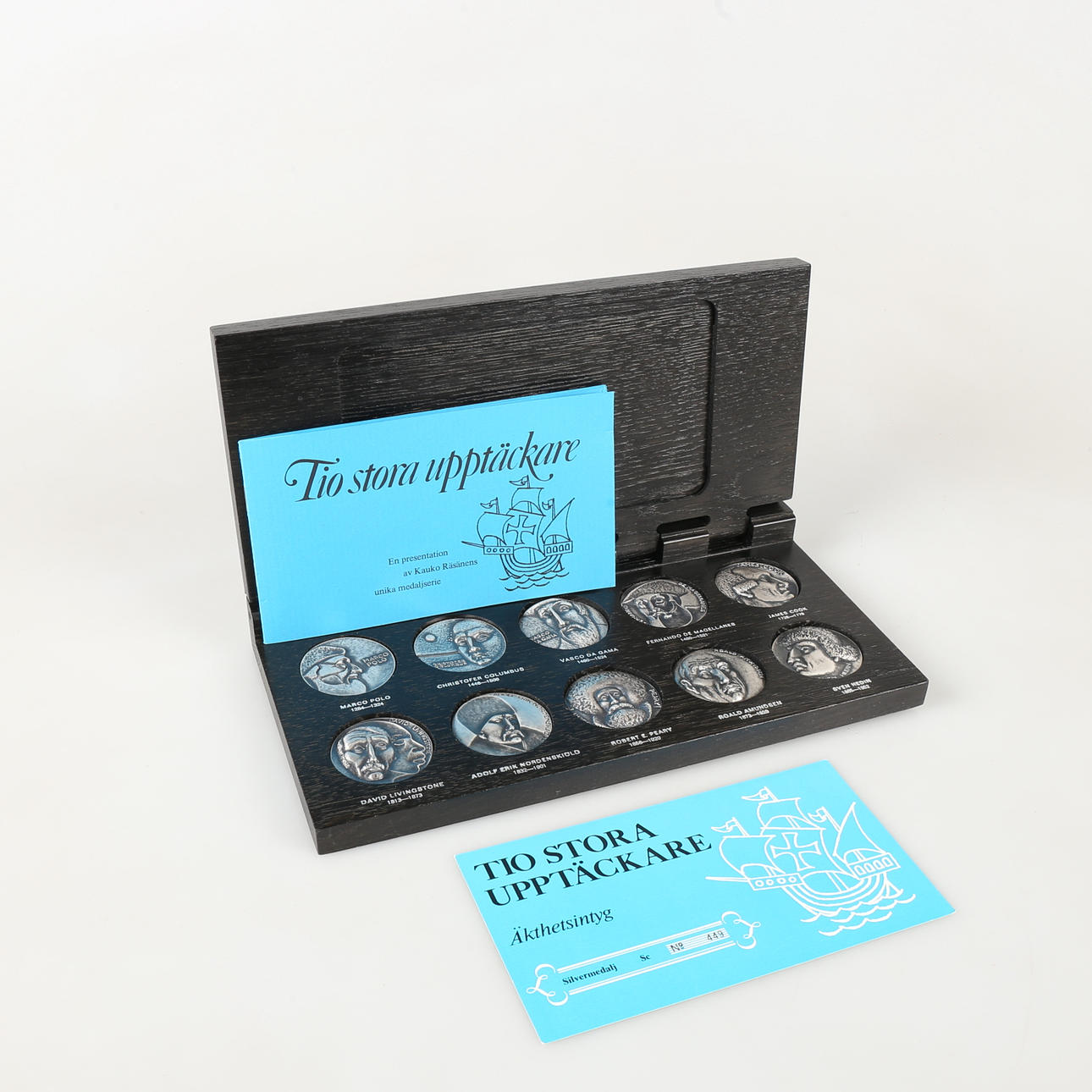 MITALIT, 10 kpl, Hopea, KANNUS.