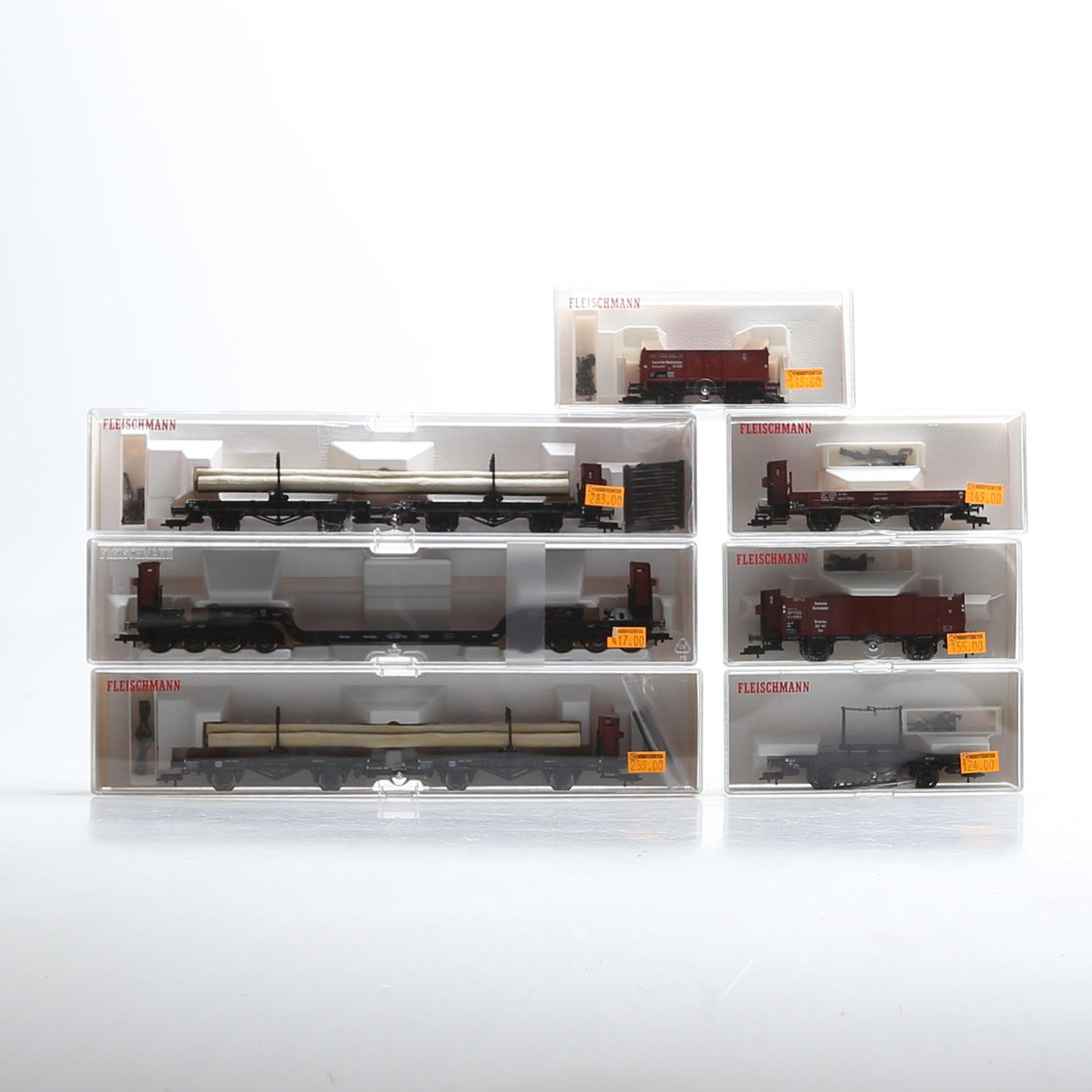 TÅG, Fleischmann, 7 delar, ca 2000.