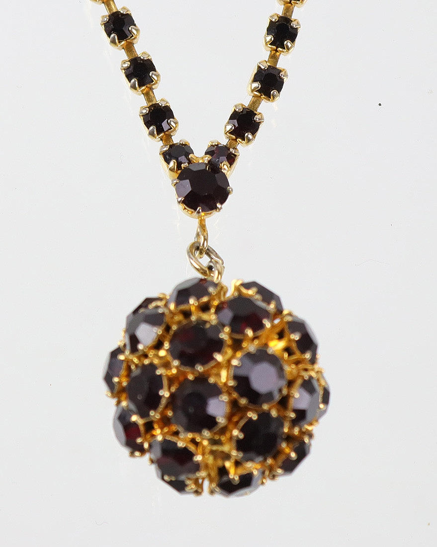 STRASS HALSBAND FRÅN 50-TALET.