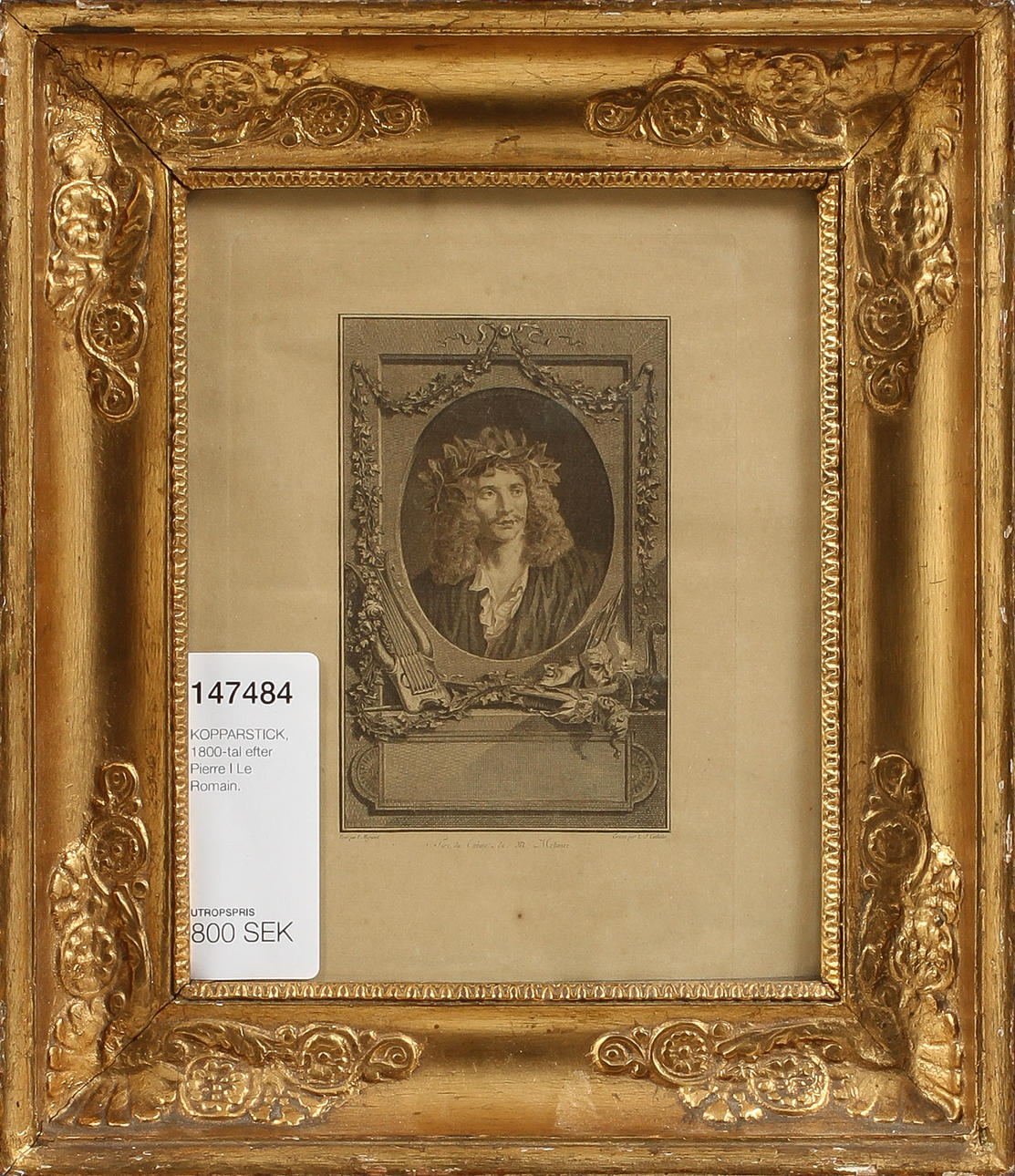 KOPPARSTICK, 1800-tal efter Pierre I Le Romain.