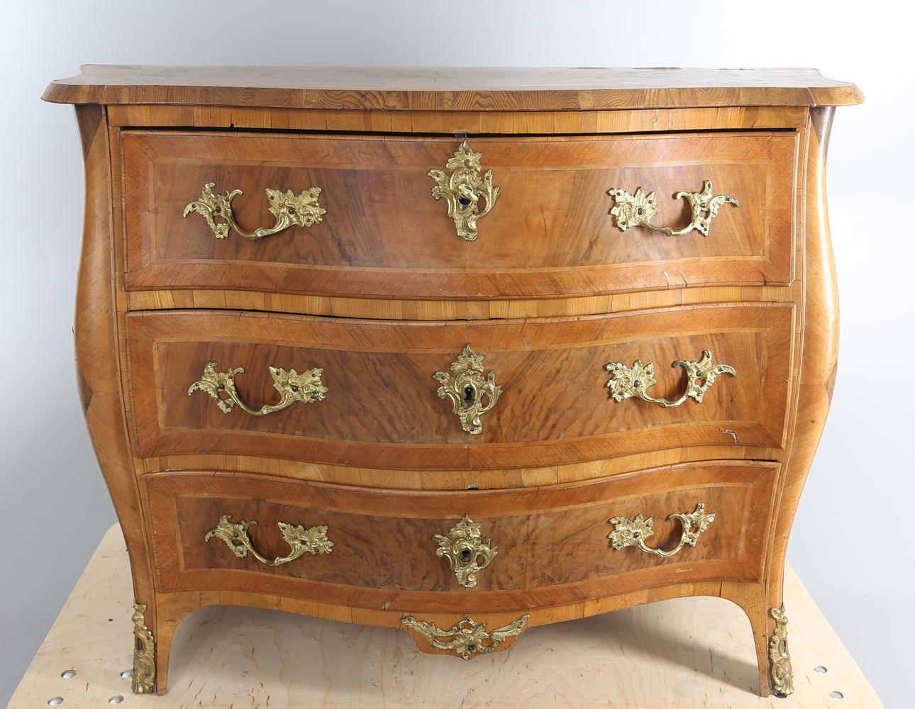 BYRÅ, Rokoko, Stockholmsarbete omkring 1760.