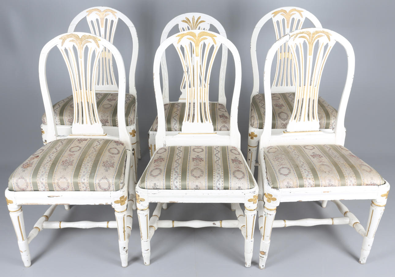 STOLAR, 6 st Gustavianska 17/1800-tal.