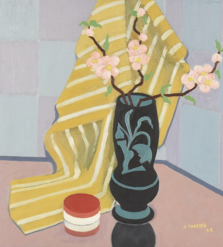 KURT THORSÉN. Oil on Board.