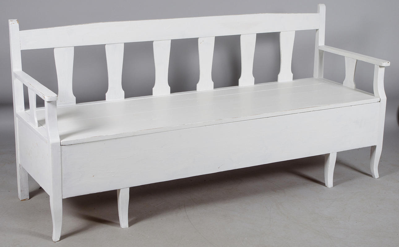 KÖKSSOFFA, vitmålad, tidigt 1900-tal.