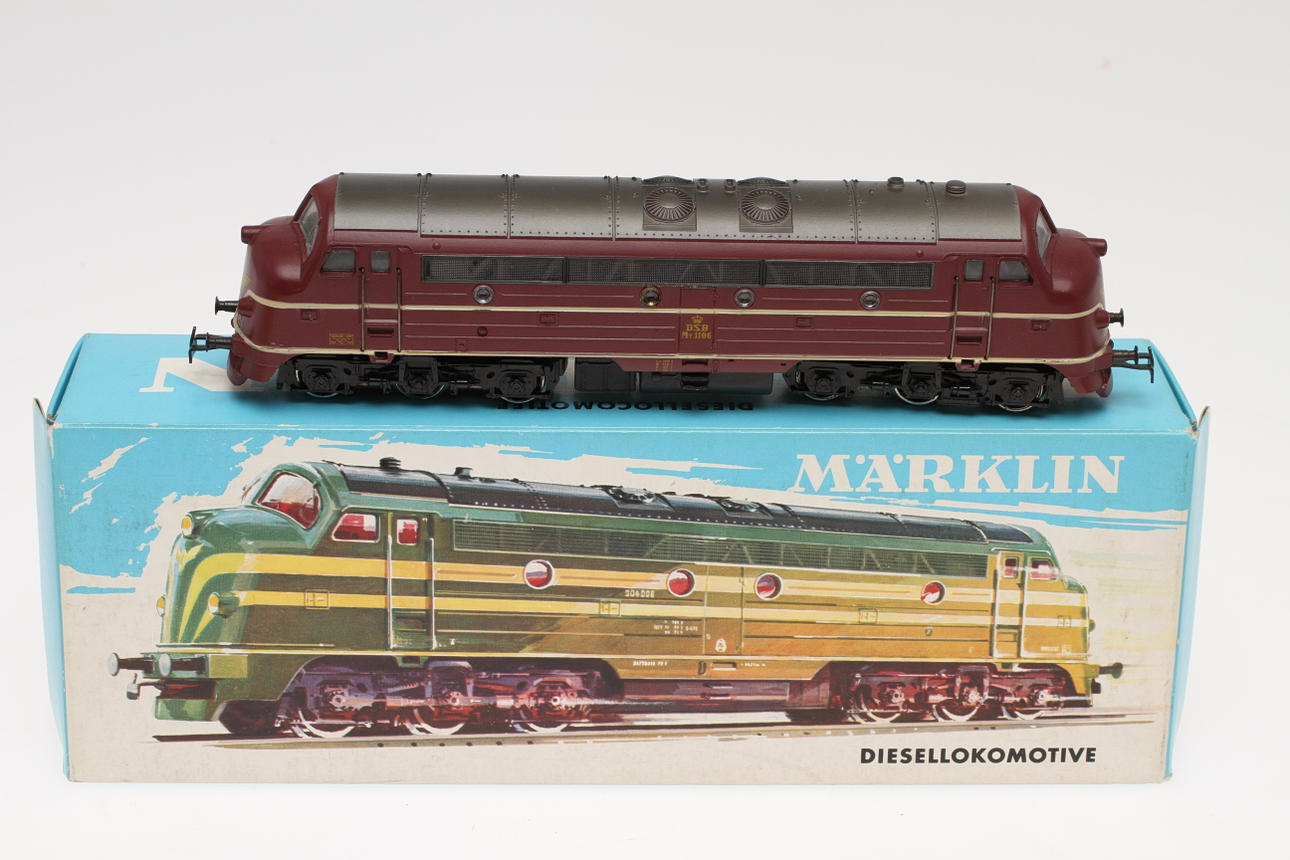 MÄRKLIN DANSKA DIESELLOKET 3067 I ORIGINALKARTONG.
