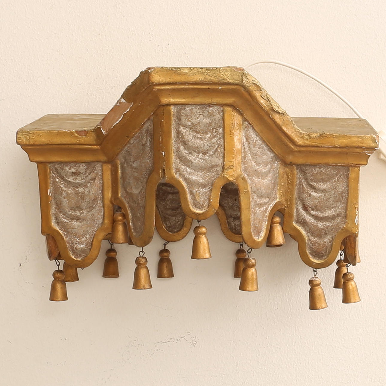 SÄNGKRÖN, wood, 18/1900s.