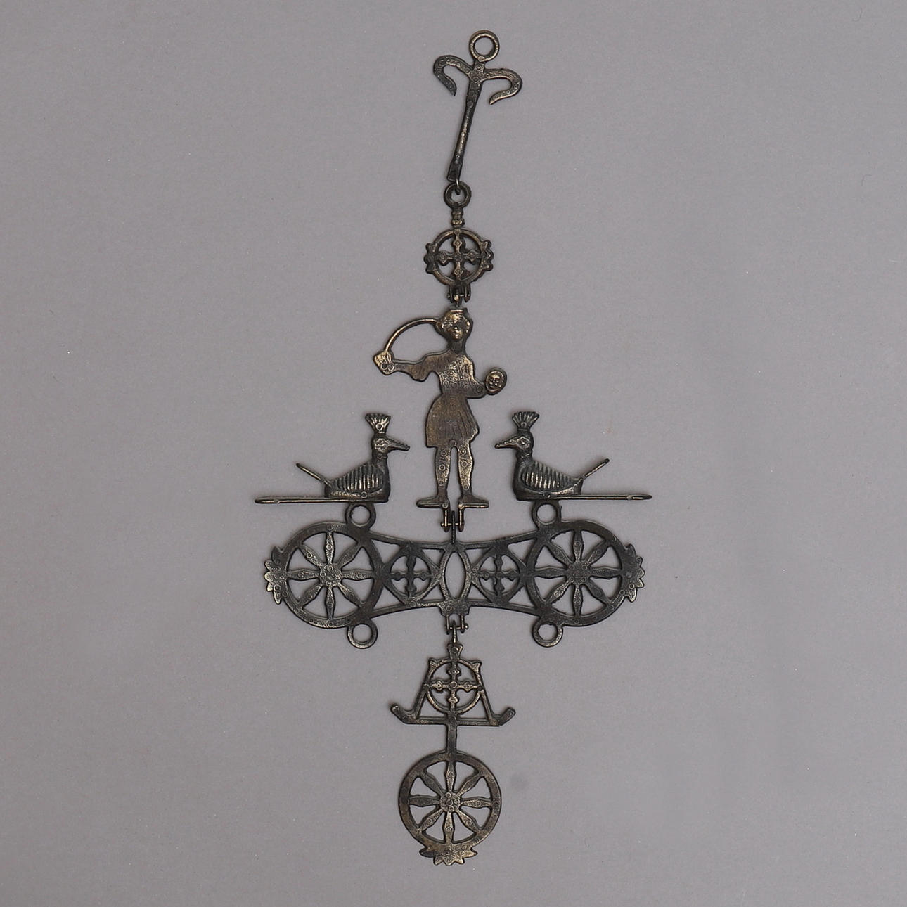 VÄGG/FÖNSTERHÄNGE, Hamlet, metall.