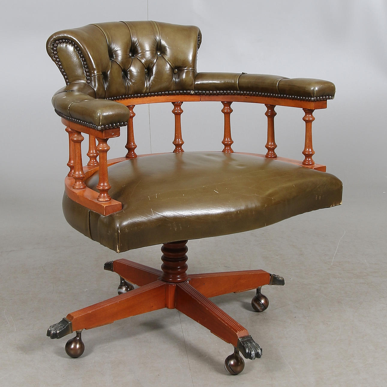 KONTORSSTOL, engelsk stil, 1900-tal.