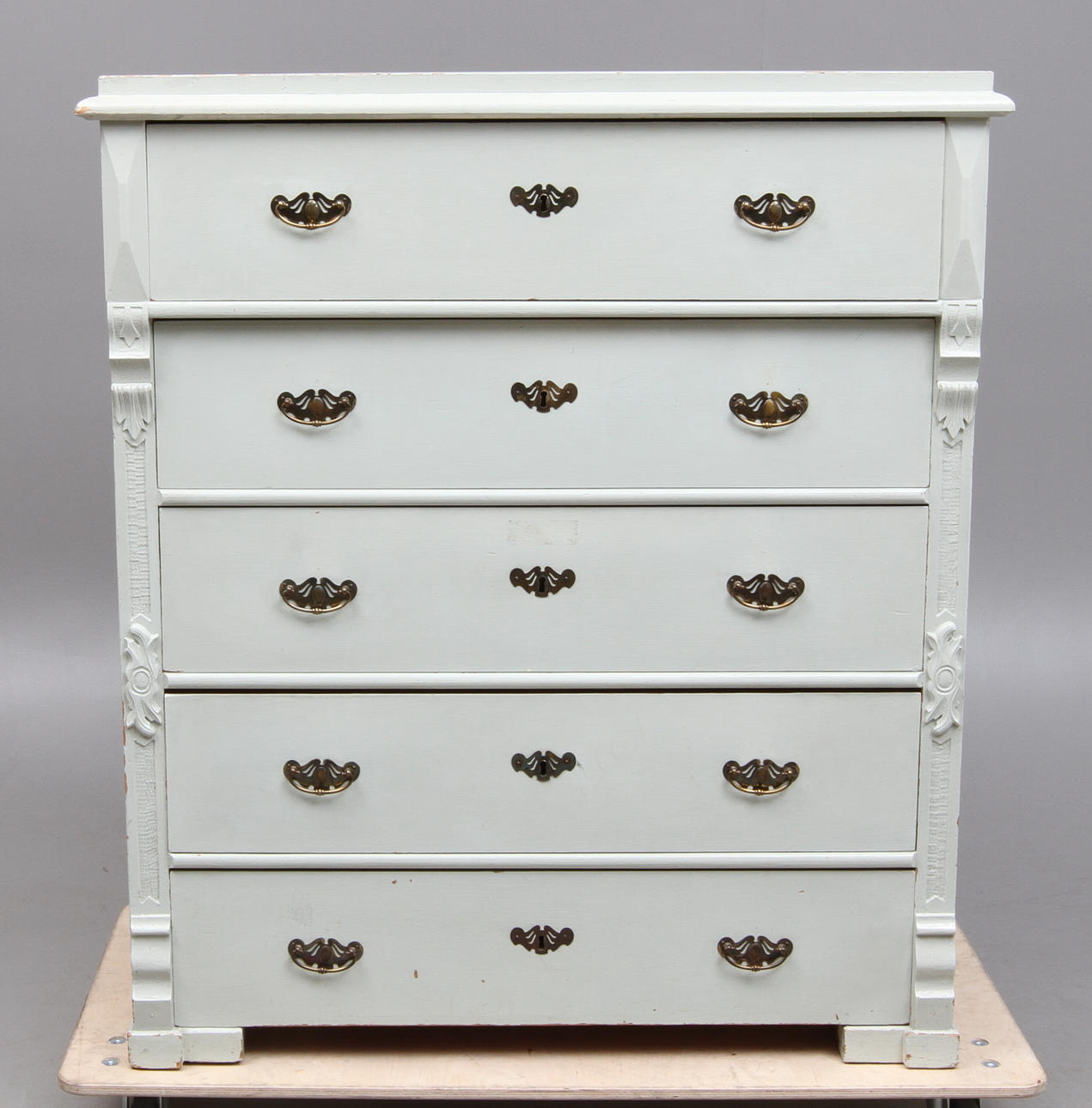 BYRÅ, 5-lådig, 1800-talets slut.