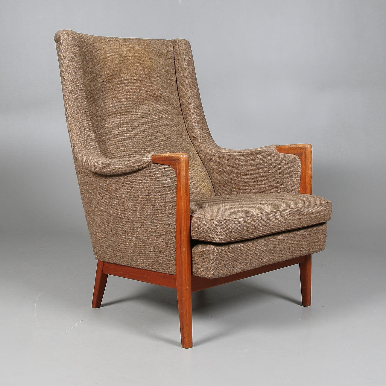 FÅTÖLJ, "F 122", Karl Erik Ekselius, JOC Möbler, Vetlanda. 1950-tal.