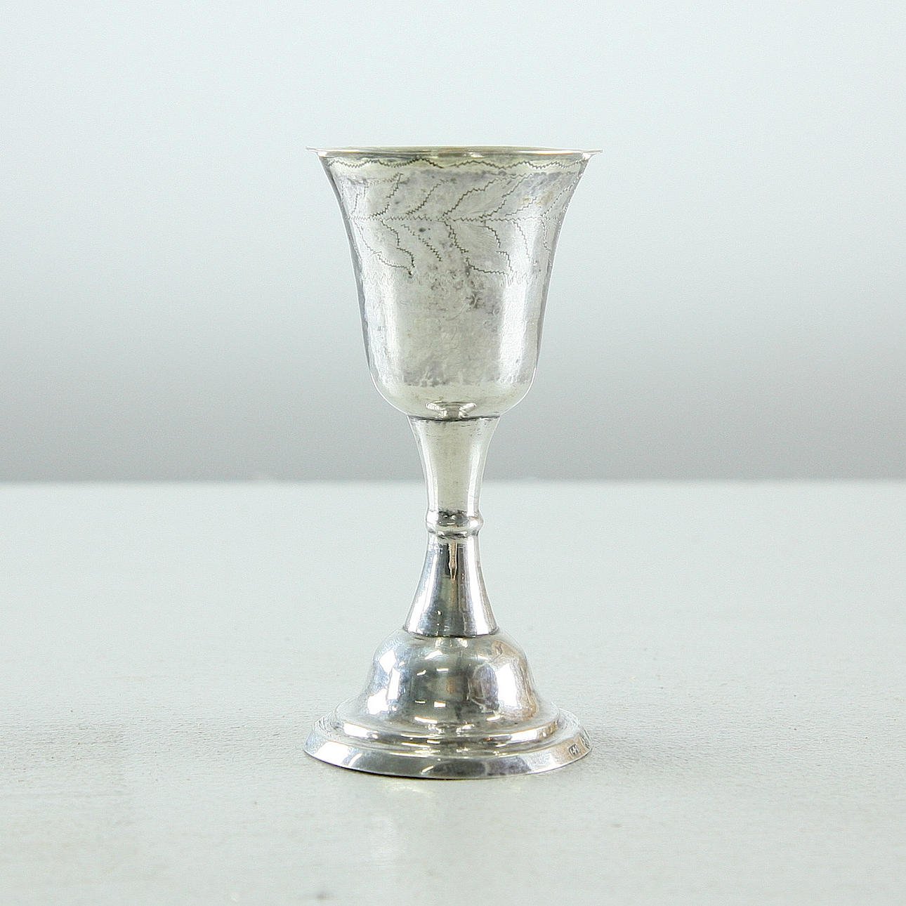 ISAC MALM. 1815, Sundsvall, supkalk, silver.