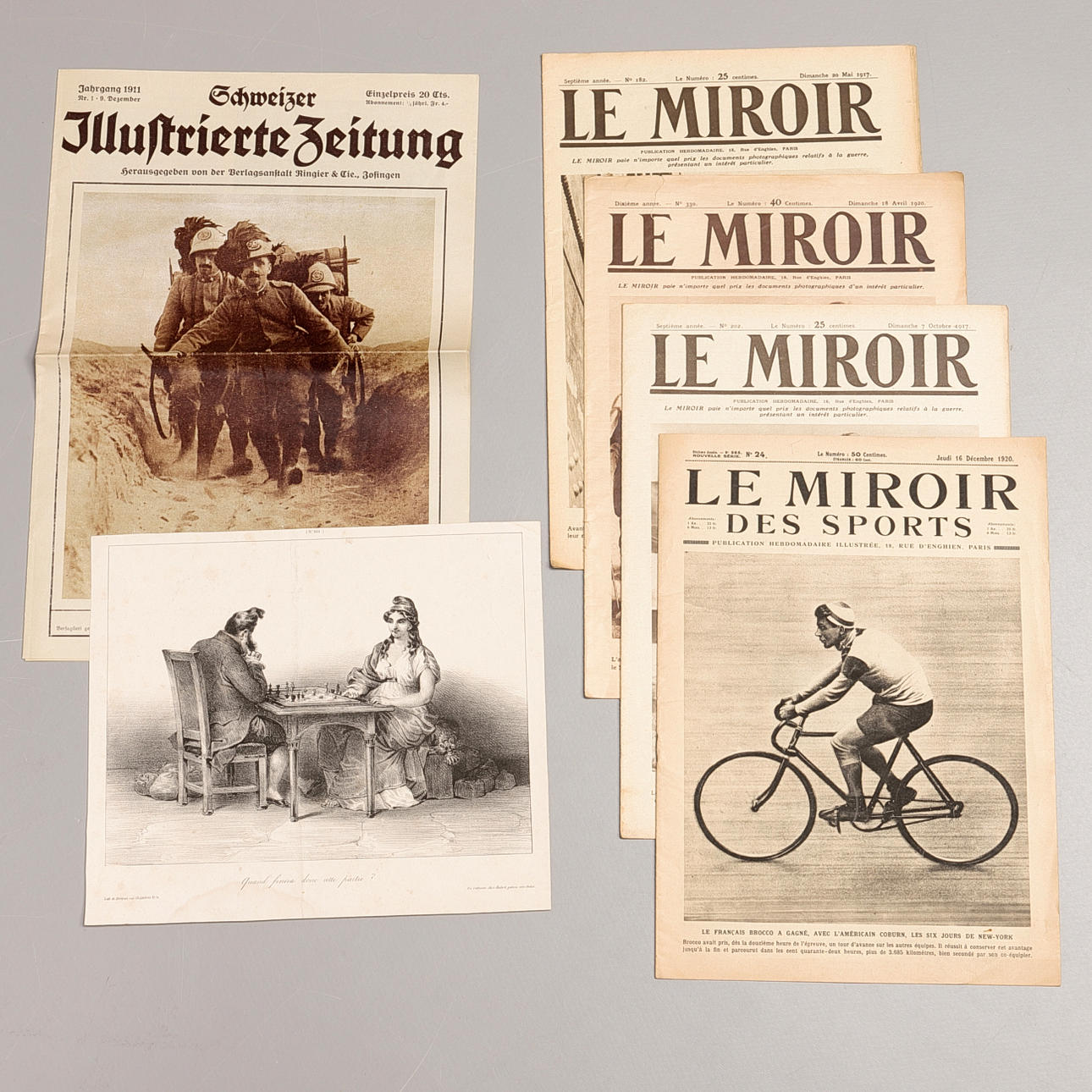 DAGSAVISER/PROPAGANDA 1870-1920.