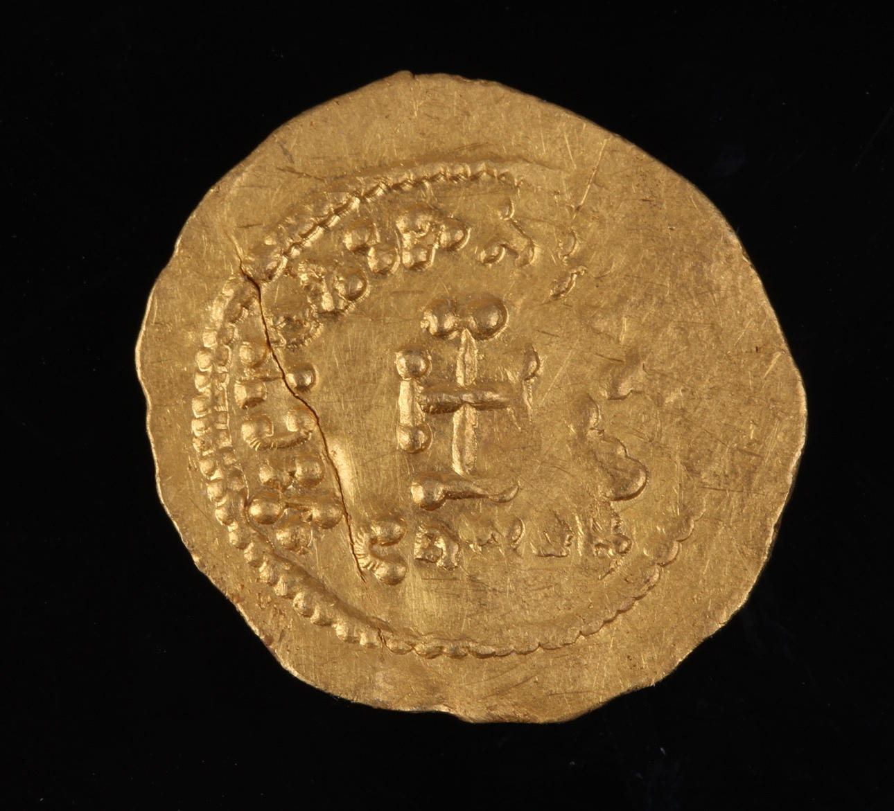 MYNT, guld, Tiberius II Constantine, Byzantiska riket, Tremiss, 578-582, ca 1g.