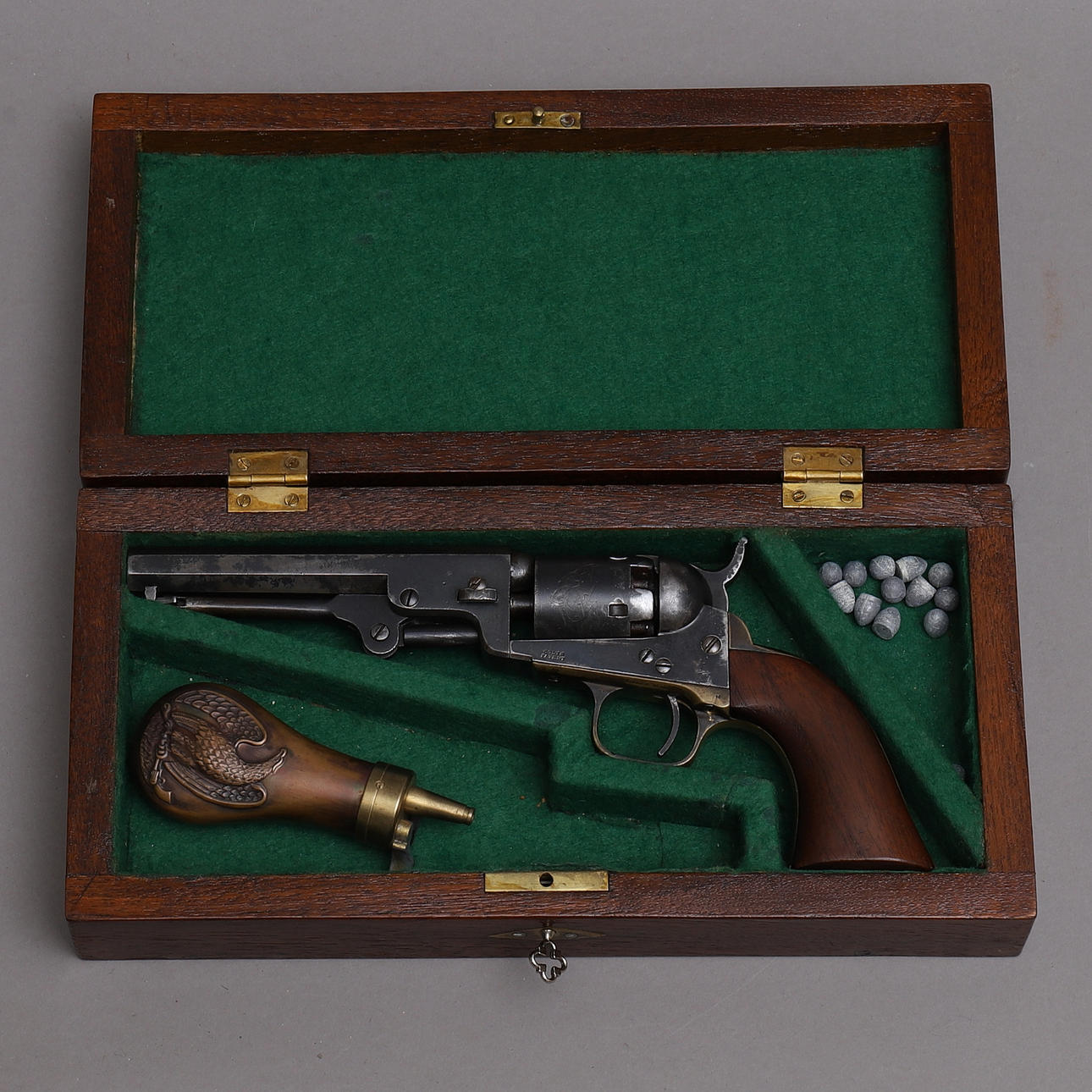 BLOCK REVOLVER, Colt, w/1849 pocket, New York city, USA. Weapons ...