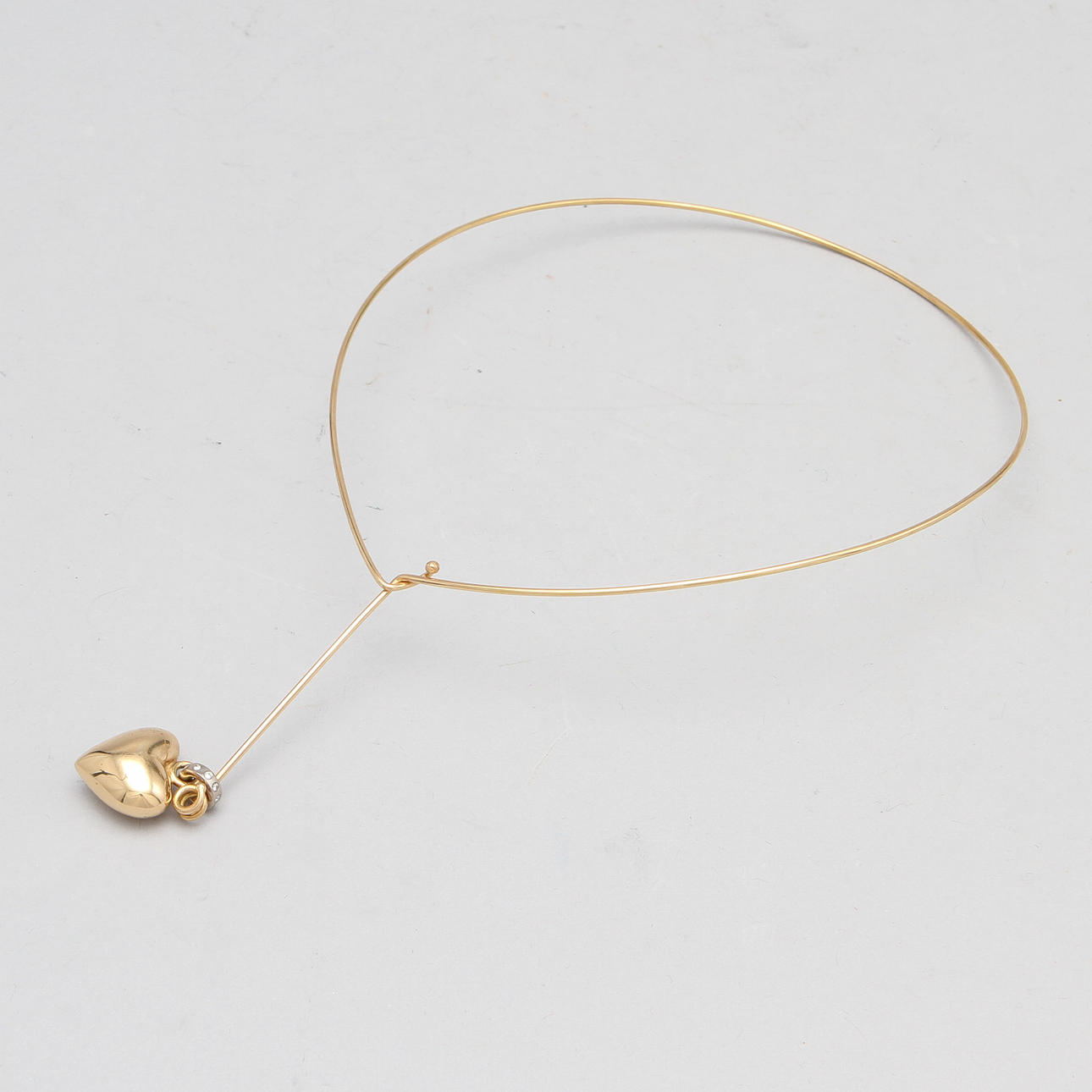 COLLIER, 18k guld samt diamant 0,1 ct, Michael Persson Carling Jewellry.