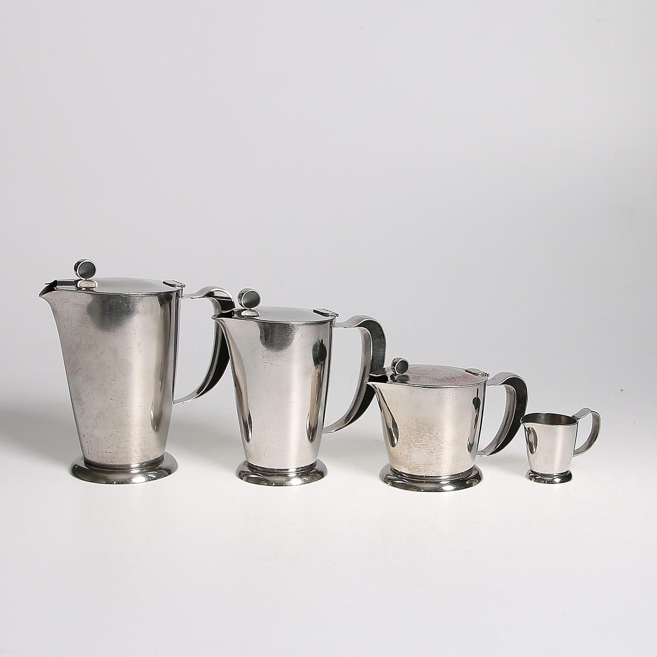 BRINGARE, 4 st, rostfritt stål, Folke Arström, Gense.