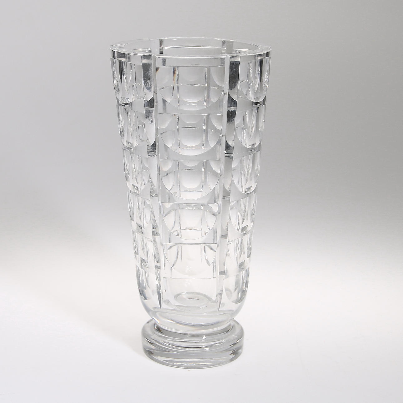 VAS, glas, "Tusen fönster", Simon Gate, Orrefors.