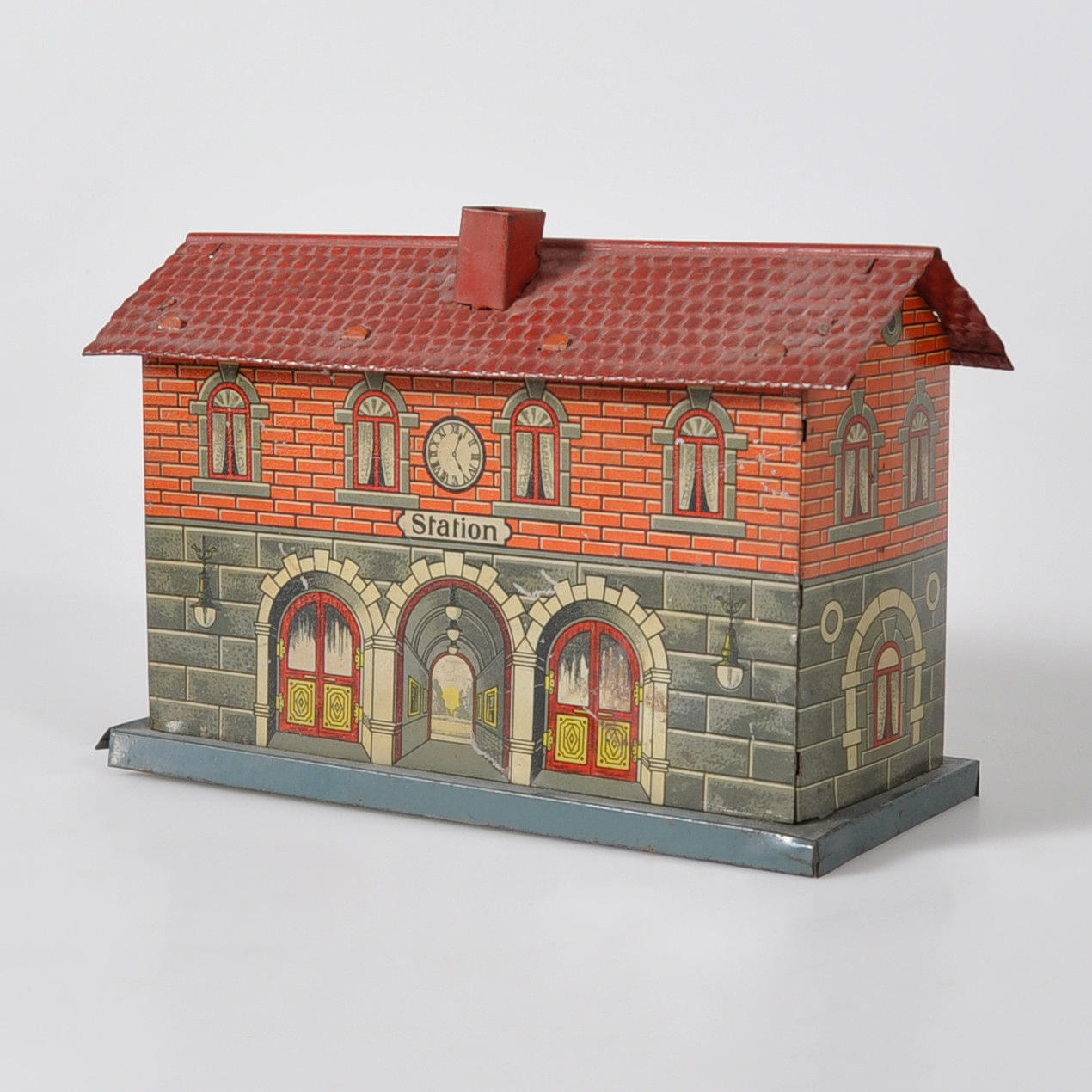 Station building tin, CKO Kellerman Germany 30-40s.