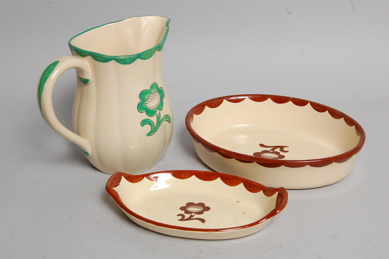 PORSLIN, 3 delar, Pyro.