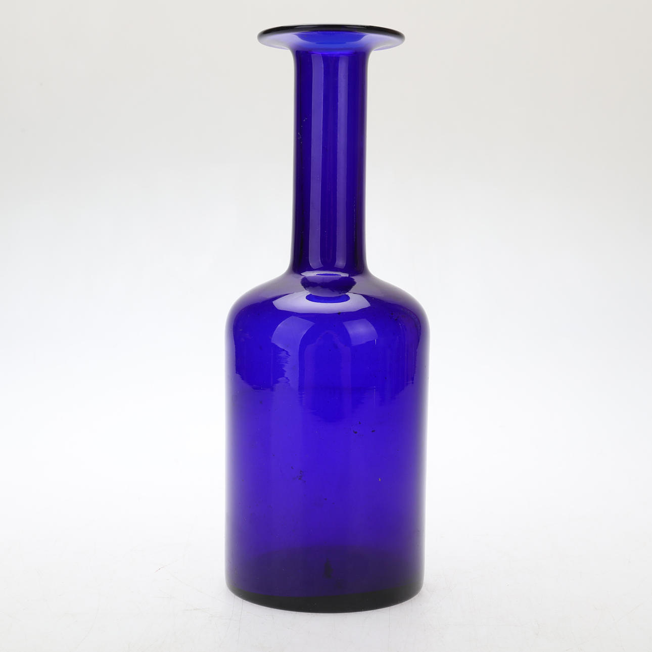 OTTO BAUER. flaska,glas,"Carnaby", Holmegaard,Kastrup, Danmark.