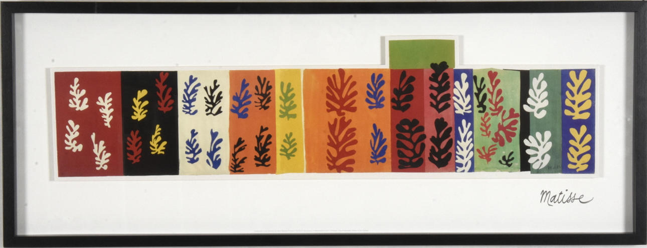 HENRI MATISSE. EFTER. Offsettryck.