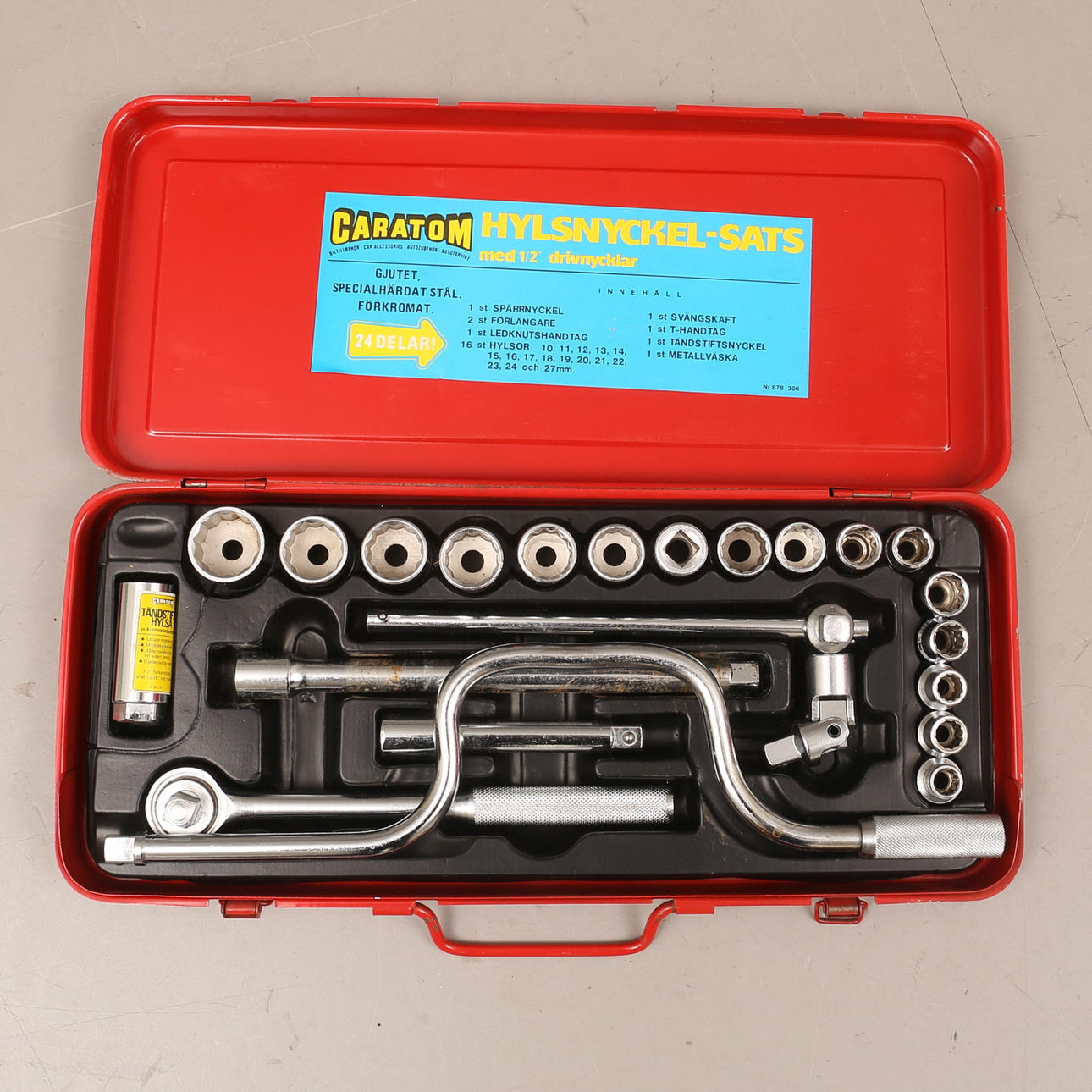 SOCKET WRENCH SET, Caratom.