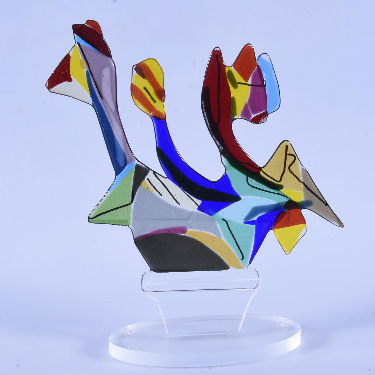 BARBRO JÖNSSON. Sculpture, glass.