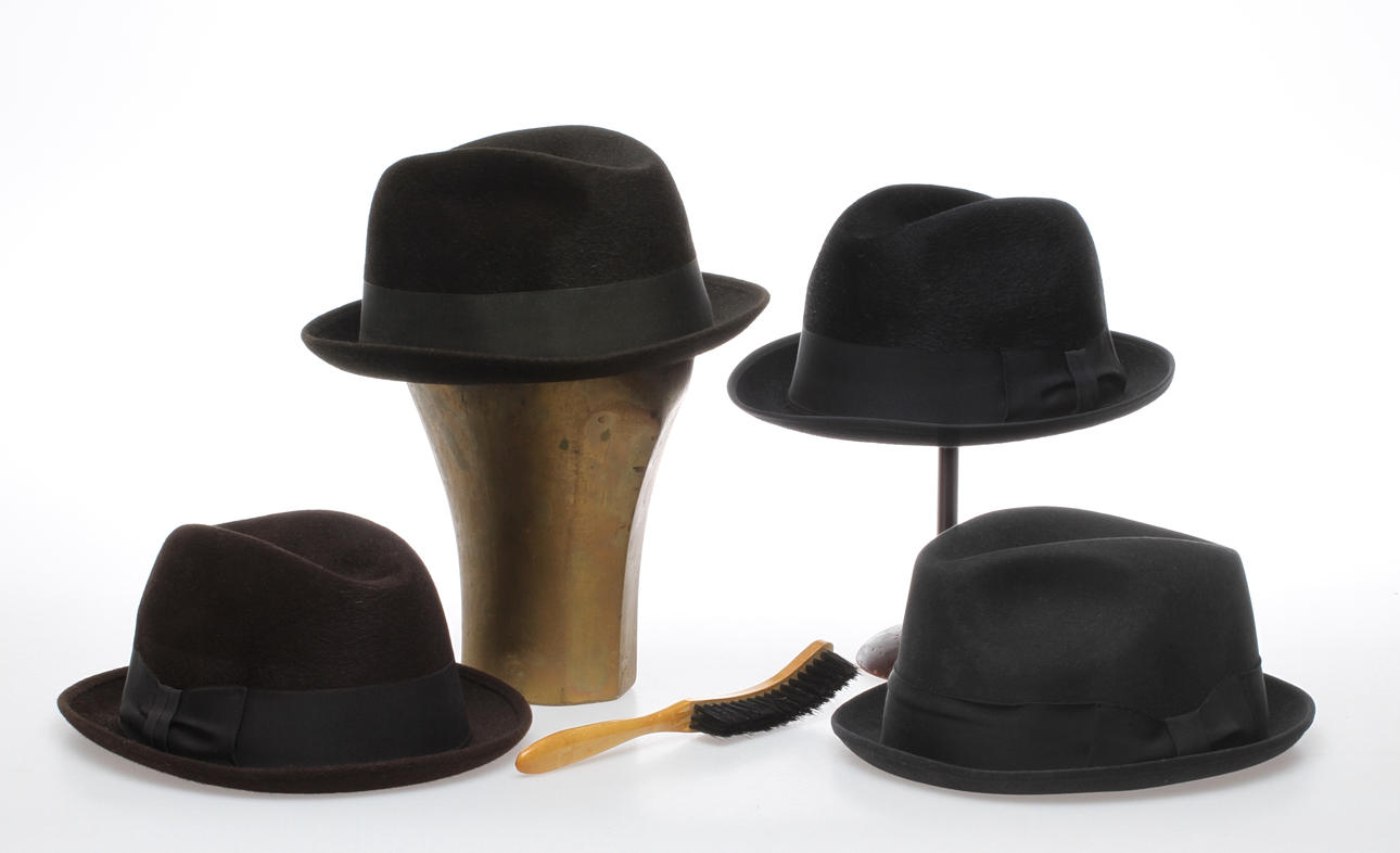 HATTAR 3 st Stetson samt 1 st The Snappy Hat NK.