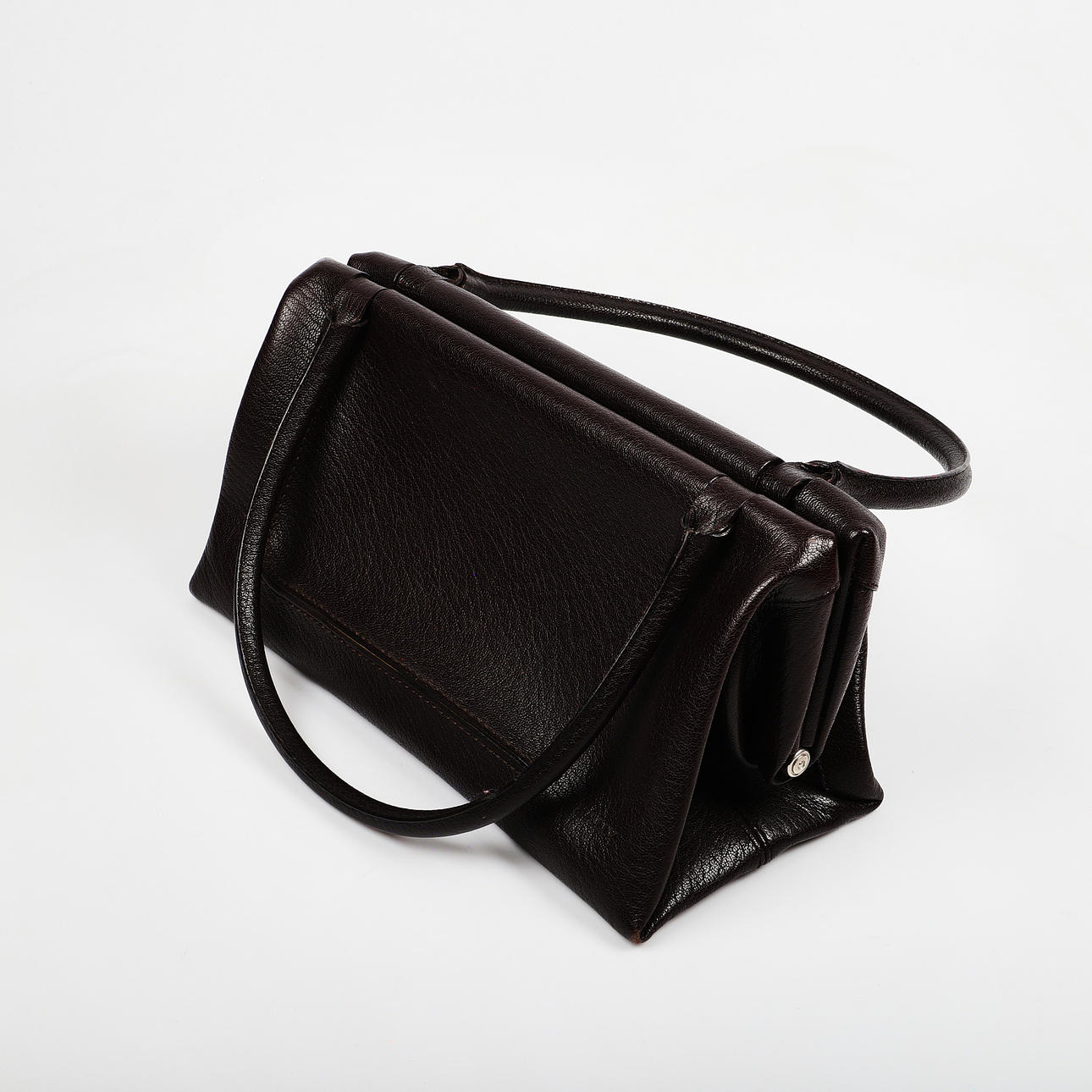HANDBAG, leather and suede, Bally, Italy.