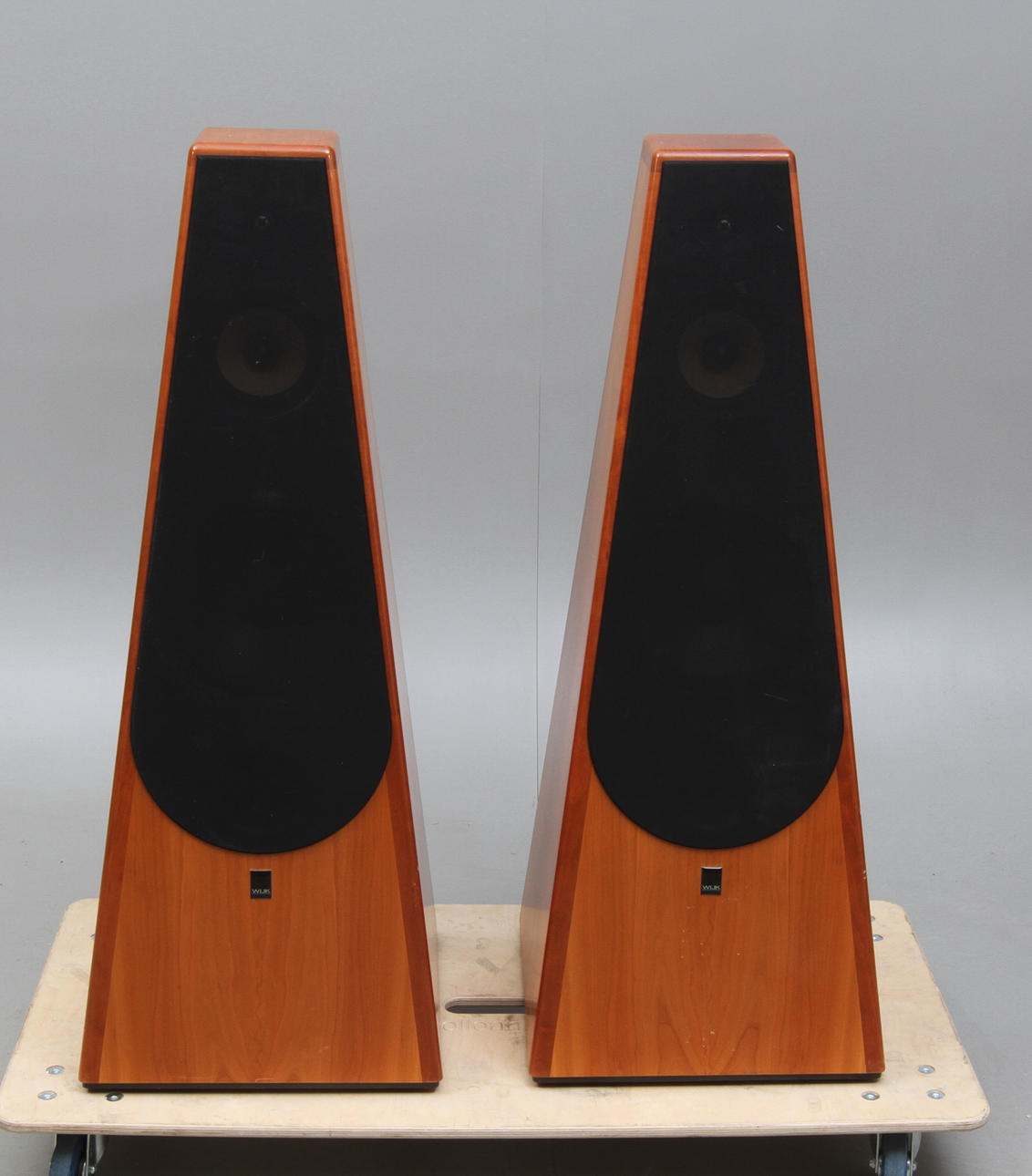 HÖGTALARE, 2 st, "Wizard", Wijk Acoustics Helsingborg, 1900-talets slut.