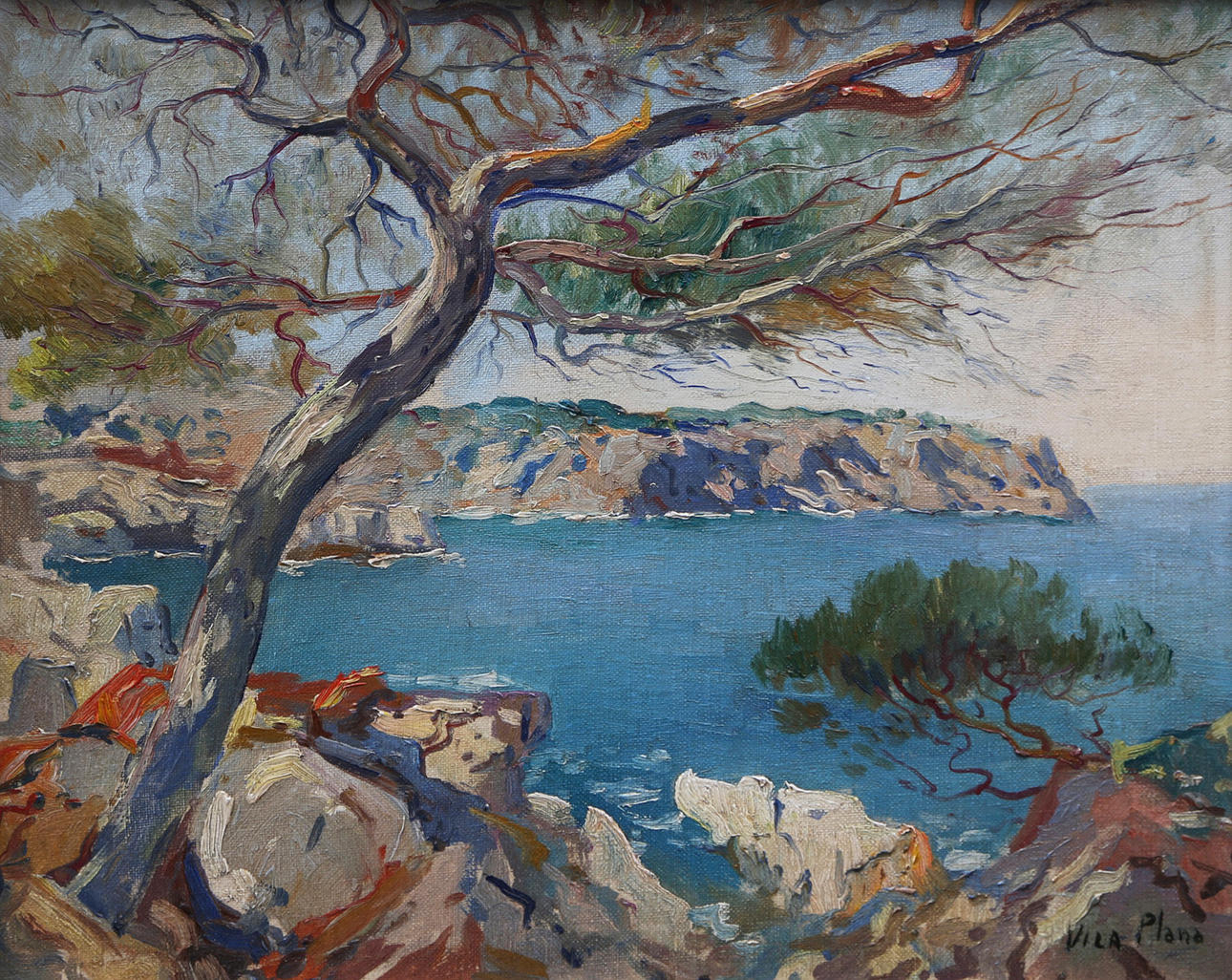 LLUÍS VILA PLANA. Kustutsikt, Mallorca.