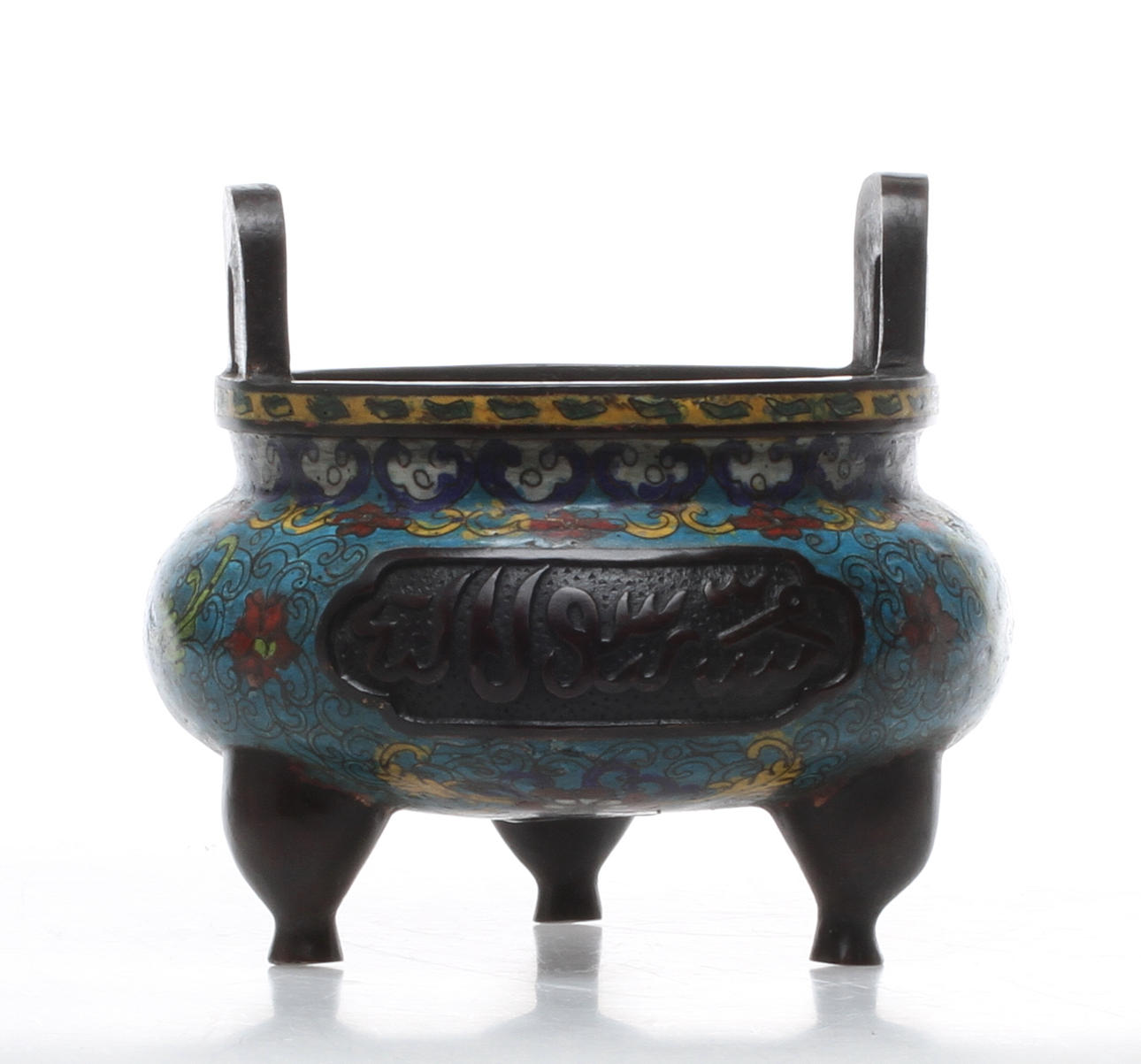 RÖKELSEKAR, cloisonne, Kina.