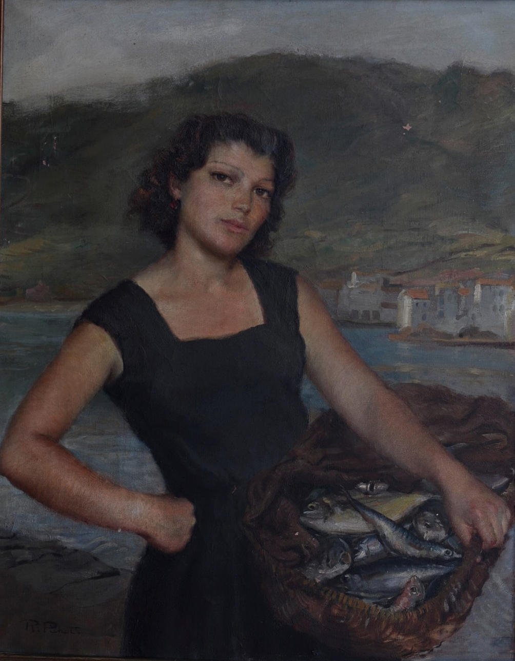 RAMÓN PICHOT SOLER. A girl in Cadaqués.