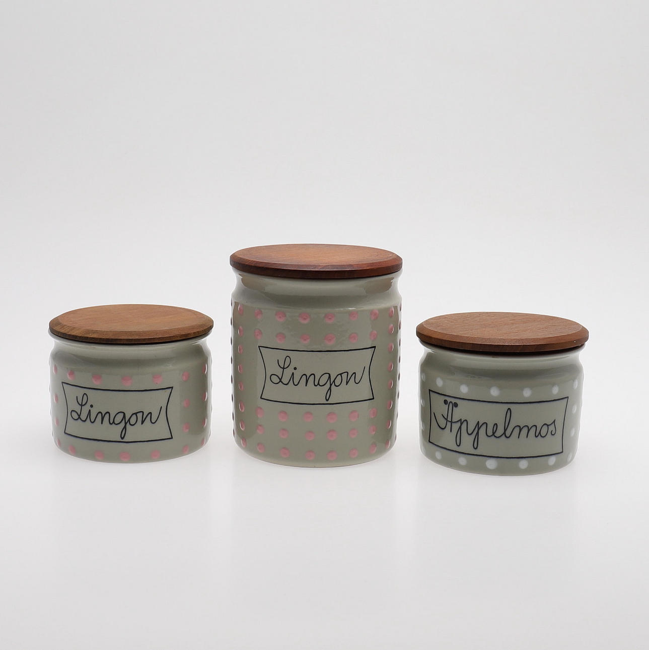 MARIANNE WESTMAN. GLÄSER, dreiteilig, Rörstrand.