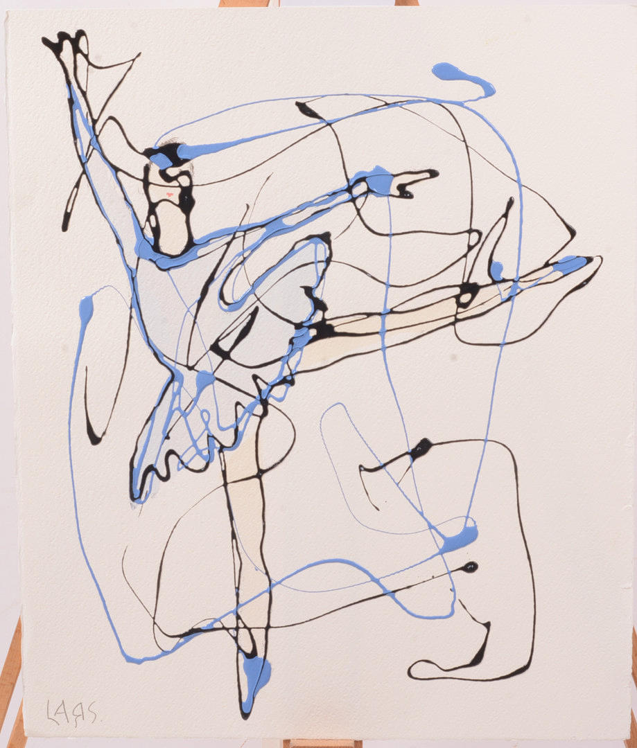 LARS TUNEBO. Ballerina. Blandteknik.