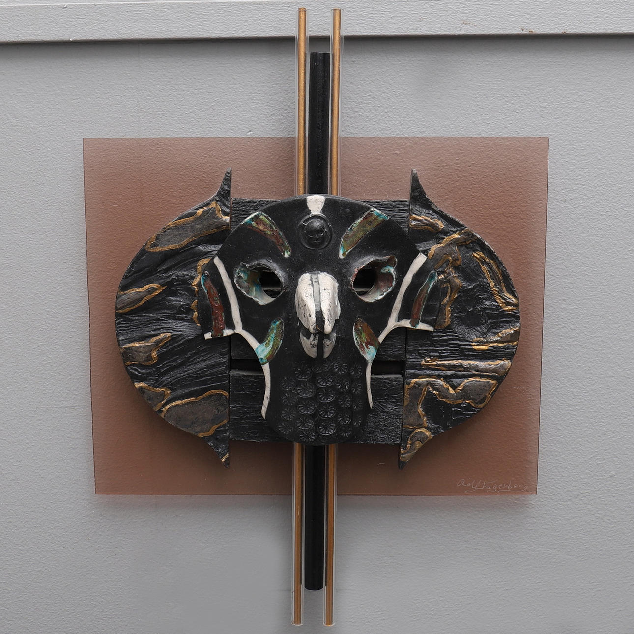 ROLF FAGERBERG. VÄGGSKULPTUR.