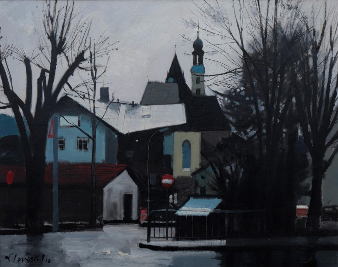 FREDERIC LLOVERAS. Vista de Kitzbühel, Austria.