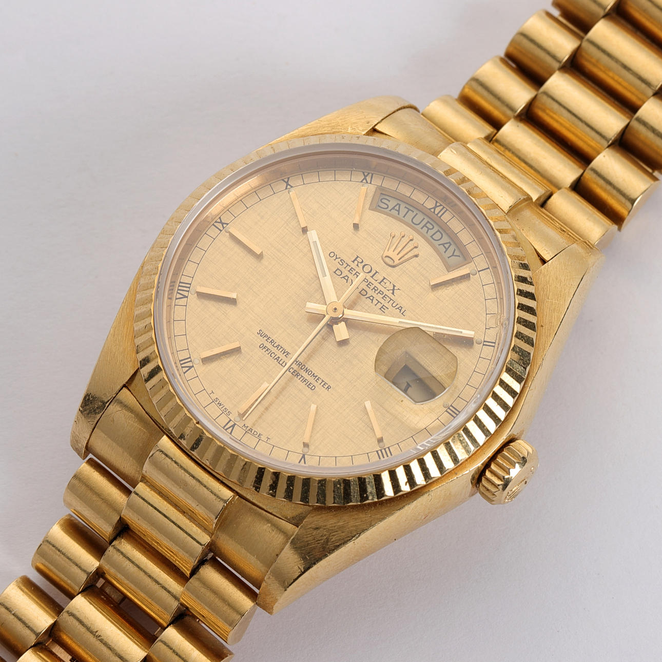 ROLEX, rannekello, Day-Date, 18k kultaa.