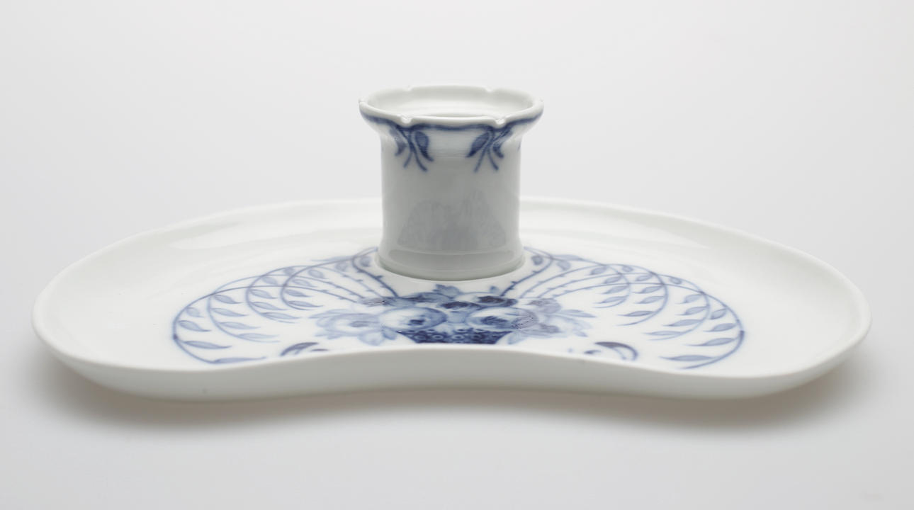 MEISSEN. Schreibgarnitur,Jugendstil.