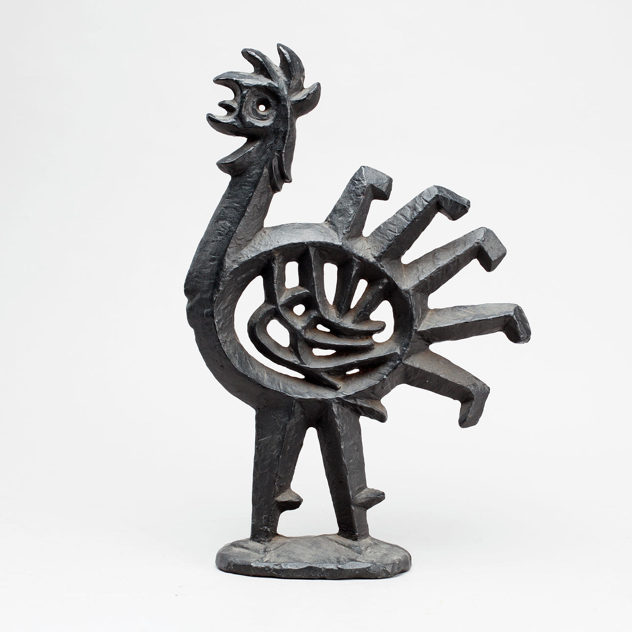 ELDTUPP, gjutjärn, Olle Hermansson, Husqvarna.