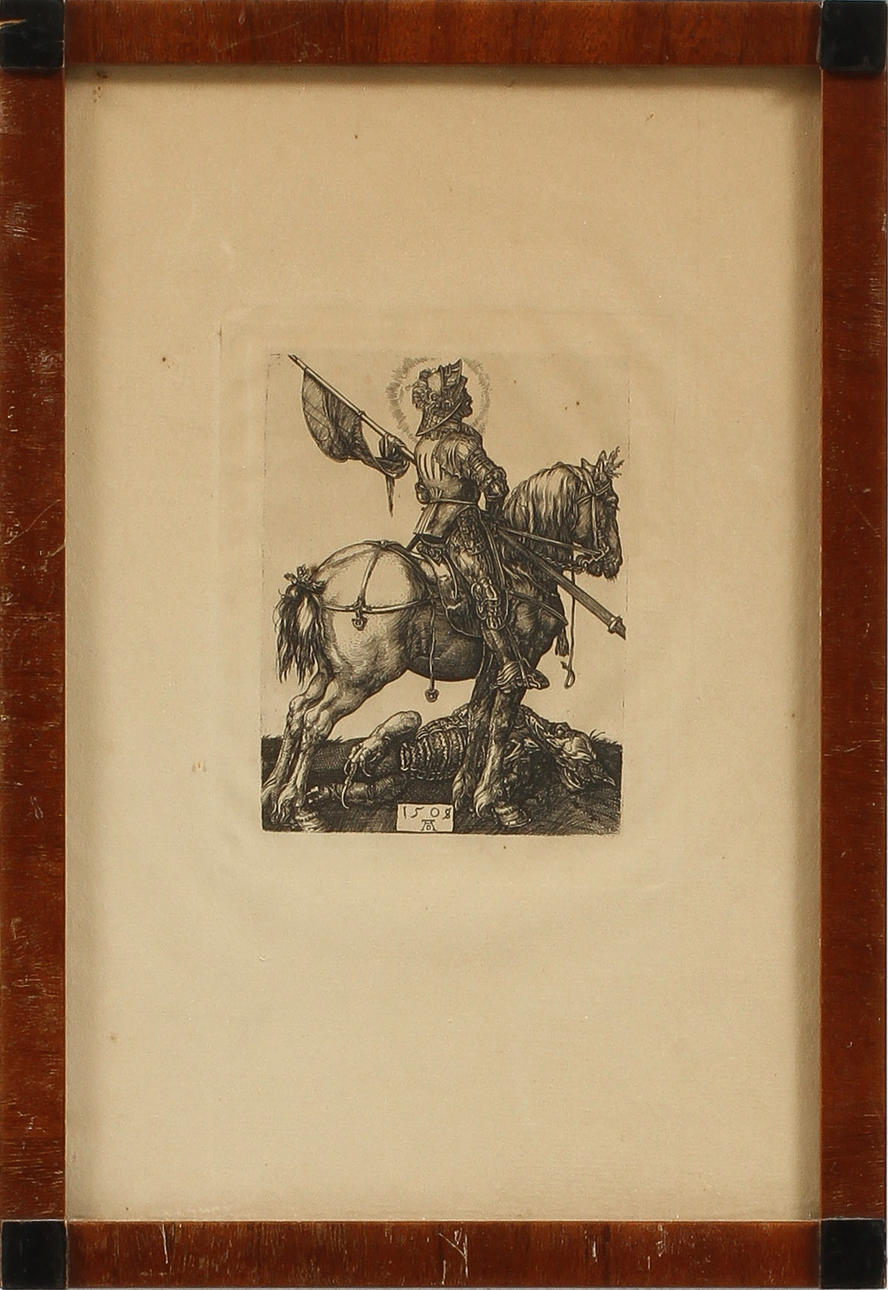 ALBRECHT DÜRER. etsning, efter.