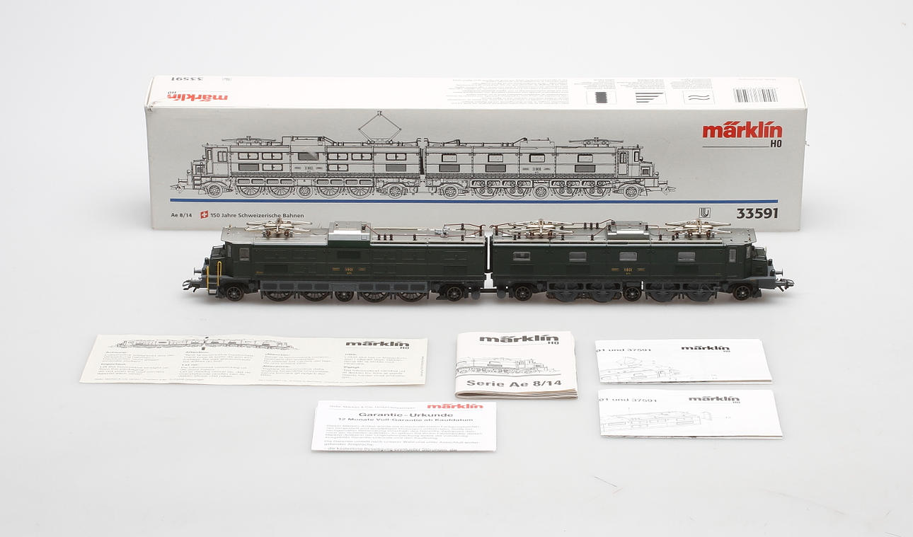 MODELLTÅG, dubbellok, 33591, Märklin.
