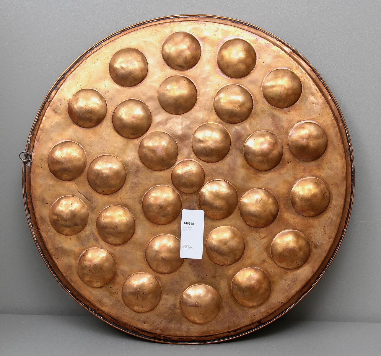 MÖNCHPFANNE, Kupfer, 19. Jahrhundert.