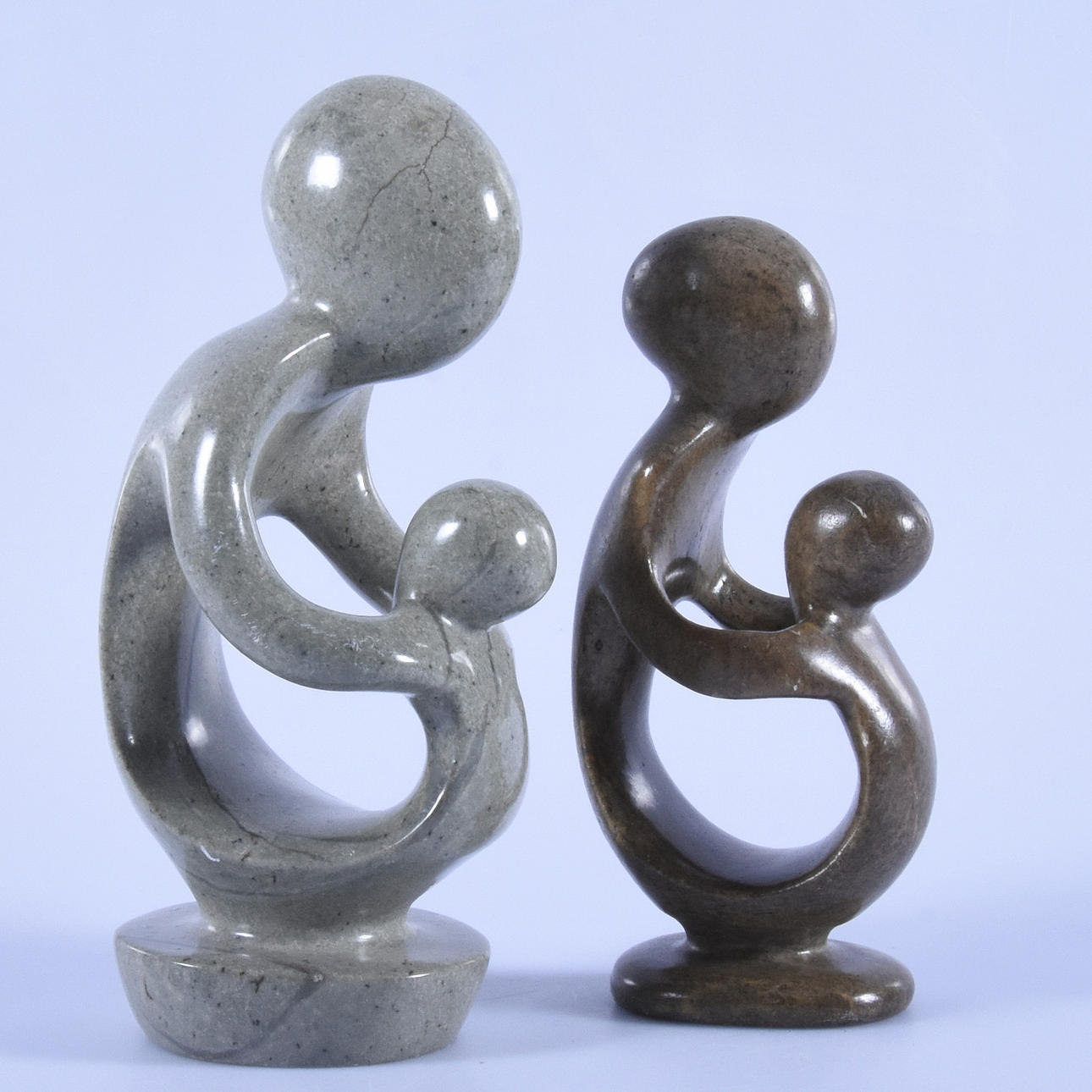 FIGURINER, 2 st, sten.